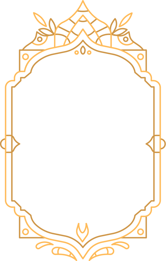 Elegant Ornate Profile Picture Frame