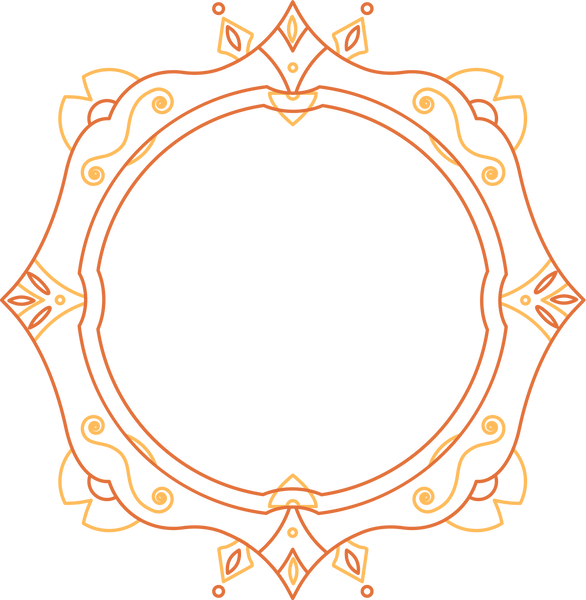 Elegant Ornate Profile Picture Frame